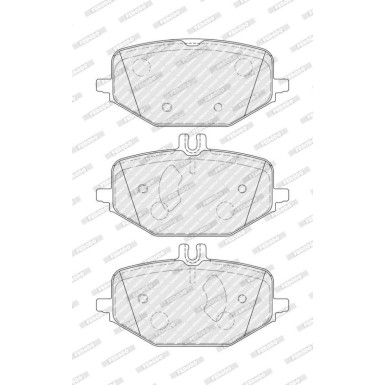 FDB5449 Bremsbelagsatz, Scheibenbremse PREMIER ECO FRICTION