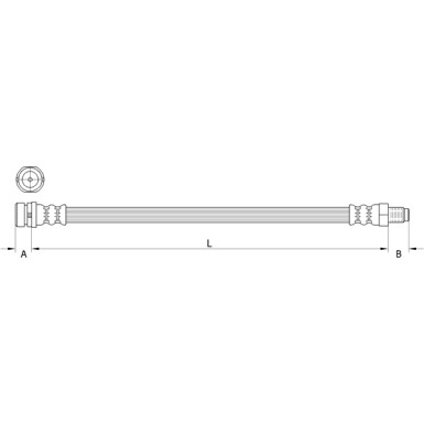 4111333 Bremsschlauch 4111333 Bremsschlauch