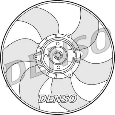 Denso | Lüfter, Motorkühlung | DER23001