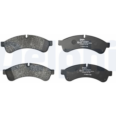 LP2063 Bremsbelagsatz, Scheibenbremse