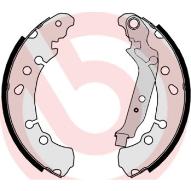 Brembo Bremsbackensatz ESSENTIAL LINE S 83 513 Brembo Bremsbackensatz ESSENTIAL LINE S 83 513