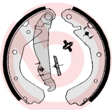 Brembo | Bremsbackensatz | S 59 508 Brembo | Bremsbackensatz | S 59 508