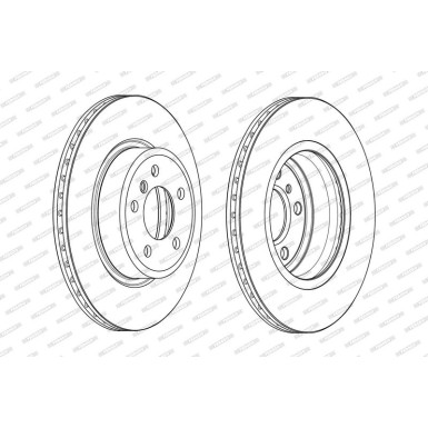 DDF2039C Bremsscheibe PREMIER