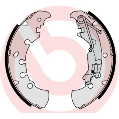 Brembo Bremsbackensatz ESSENTIAL LINE S 23 555