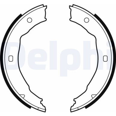 LS1881 Bremsbackensatz, Feststellbremse