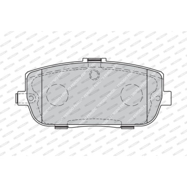 Ferodo | Bremsbelagsatz, Scheibenbremse | FDB1894