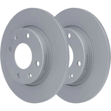 ATE | Bremsensatz, Scheibenbremse | 24.0110-0187.1+13.0460-3977.2