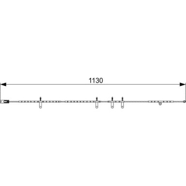 1 987 473 016 Warnkontakt, Bremsbelagverschleiß