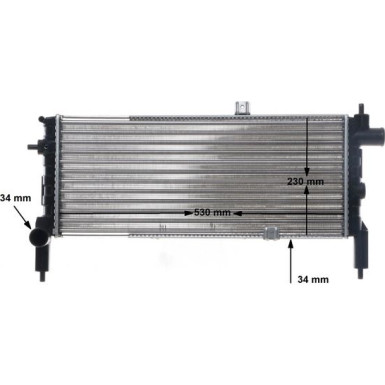 Mahle | Kühler, Motorkühlung | CR 442 000S