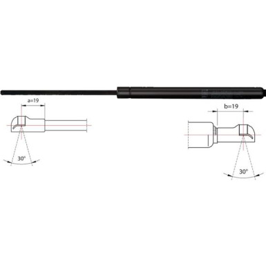 2110073 Gasfeder, Koffer-/Laderaum