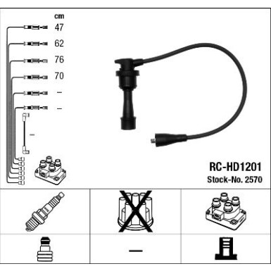 2570 Zündleitungssatz