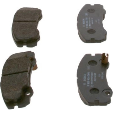 0 986 424 760 Bremsbelagsatz, Scheibenbremse