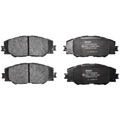 Delphi Bremsbelagsatz, Scheibenbremse LP2003