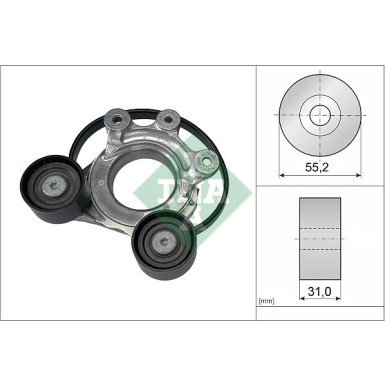 534 0774 10 Riemenspanner, Keilrippenriemen