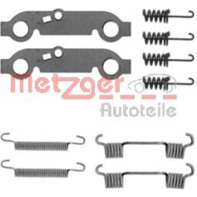 105-0537 Zubehörsatz, Feststellbremsbacken 105-0537 Zubehörsatz, Feststellbremsbacken