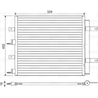 Valeo | Kondensator, Klimaanlage | 814196