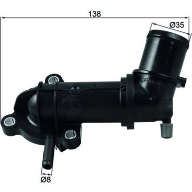 TI 245 88 Thermostat, Kühlmittel BEHR