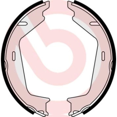 Brembo Bremsbackensatz, Feststellbremse ESSENTIAL LINE S 86 511