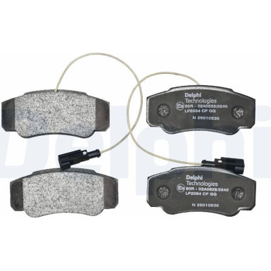 LP2054 Bremsbelagsatz, Scheibenbremse