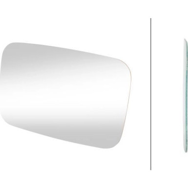2 x HELLA Spiegelglas, Außenspiegel | 9EY 562 033-003 2 x HELLA Spiegelglas, Außenspiegel | 9EY 562 033-003