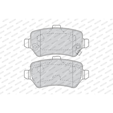 FDB1521 Bremsbelagsatz, Scheibenbremse PREMIER ECO FRICTION