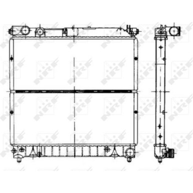 50432 Kühler, Motorkühlung