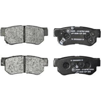 Delphi Bremsbelagsatz, Scheibenbremse LP1539