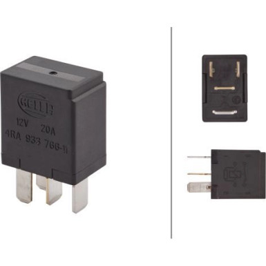 4RA 933 766-111 Relais, Klimaanlage