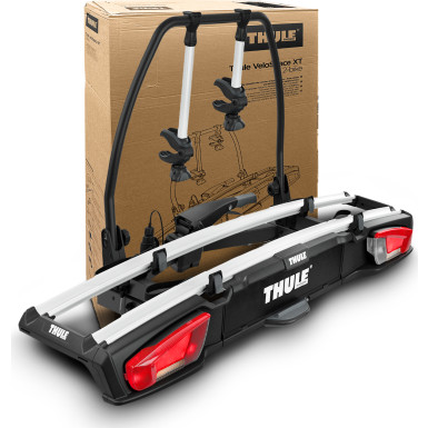 Fahrradhalter, Anhängekupplungsträger | Thule VeloSpace XT 2 Bikes schwarz/aluminium | 938000