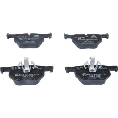 Bremsbelagsatz, Scheibenbremse ATE Ceramic 13.0470-7225.2
