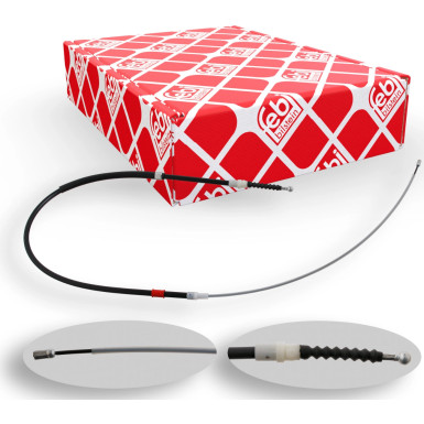 FEBI BILSTEIN 30766 Seilzug, Feststellbremse FEBI BILSTEIN 30766 Seilzug, Feststellbremse