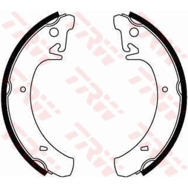 GS8210 Bremsbackensatz