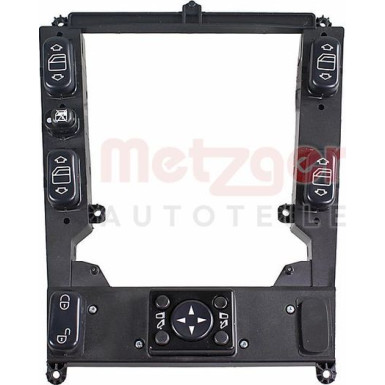 Metzger | Schalter, Fensterheber | 09161157