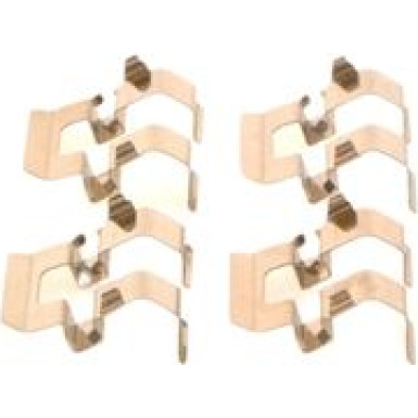 BOSCH | Zubehörsatz, Scheibenbremsbelag | 1 987 474 633