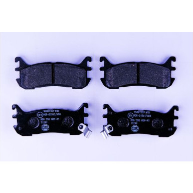 Hella | Bremsbelagsatz, Scheibenbremse | 8DB 355 009-911