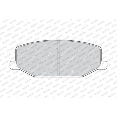 Ferodo Bremsbelagsatz, Scheibenbremse PREMIER ECO FRICTION FDB396
