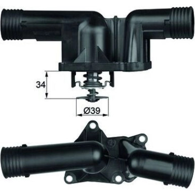 TI 24 95 Thermostat, Kühlmittel BEHR