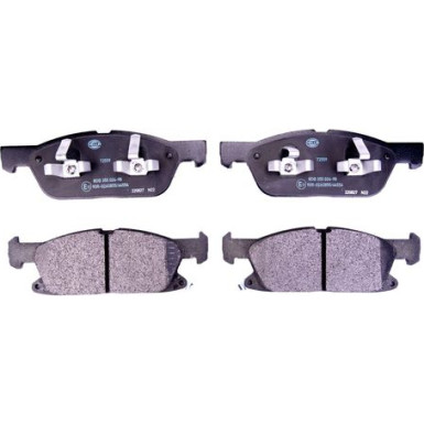 Hella | Bremsbelagsatz, Scheibenbremse | 8DB 355 024-981