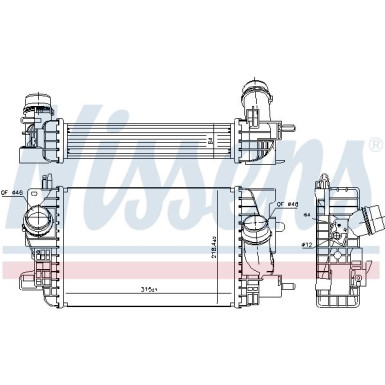 96196 Ladeluftkühler ** FIRST FIT **