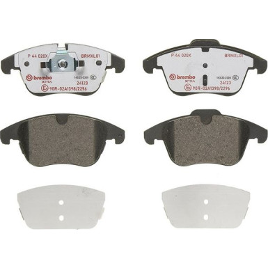Brembo | Bremsbelagsatz, Scheibenbremse | P 44 020X Brembo | Bremsbelagsatz, Scheibenbremse | P 44 020X