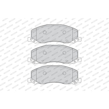 FDB4278 Bremsbelagsatz, Scheibenbremse PREMIER ECO FRICTION