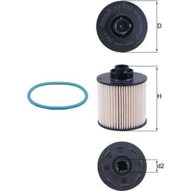 KX 420D Kraftstofffilter