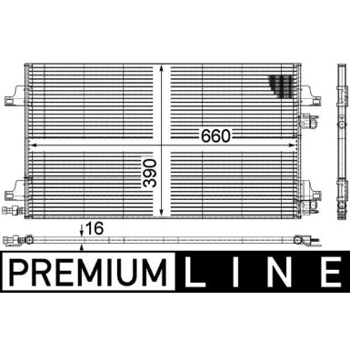 Mahle | Kondensator, Klimaanlage | AC 366 000P