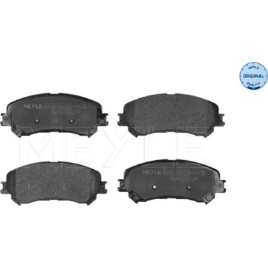 025 223 4719 Bremsbelagsatz, Scheibenbremse MEYLE-ORIGINAL: True to OE.