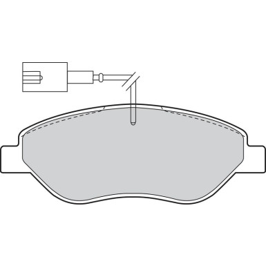 302026 Bremsbelagsatz, Scheibenbremse ESSENTIAL