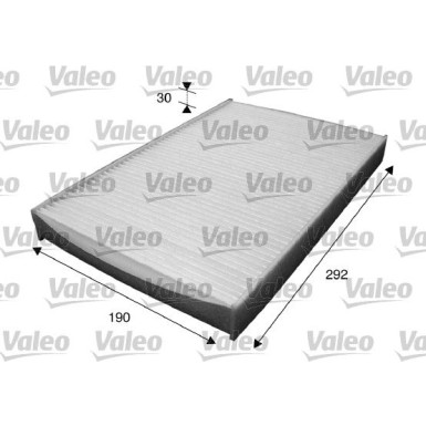 715595 Filter, Innenraumluft VALEO ESSENTIAL 715595 Filter, Innenraumluft VALEO ESSENTIAL