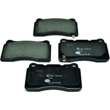 Hella | Bremsbelagsatz, Scheibenbremse | 8DB 355 006-601