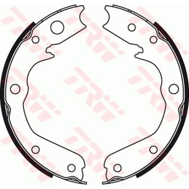 GS8497 Bremsbackensatz, Feststellbremse