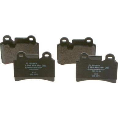 0 986 494 210 Bremsbelagsatz, Scheibenbremse
