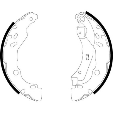 91083200 Bremsbackensatz